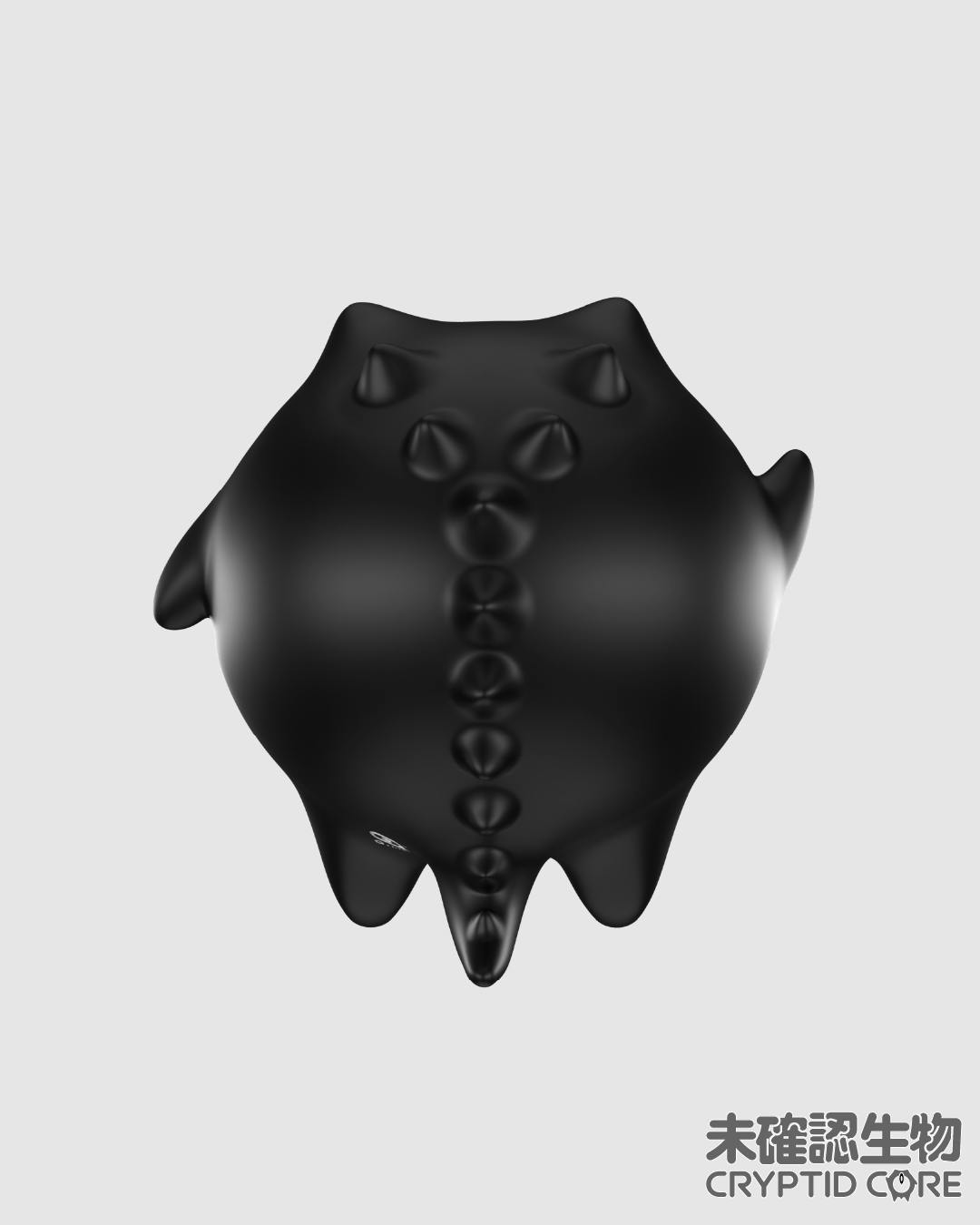 未確認生物 -CRYPTID CORE- "MATTE BLACK"