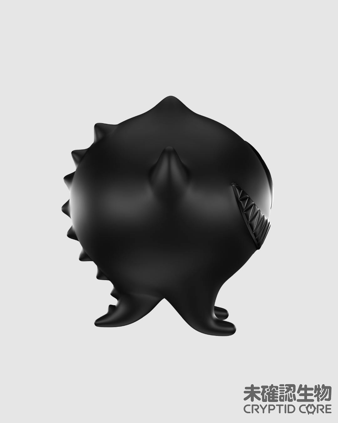未確認生物 -CRYPTID CORE- "MATTE BLACK"