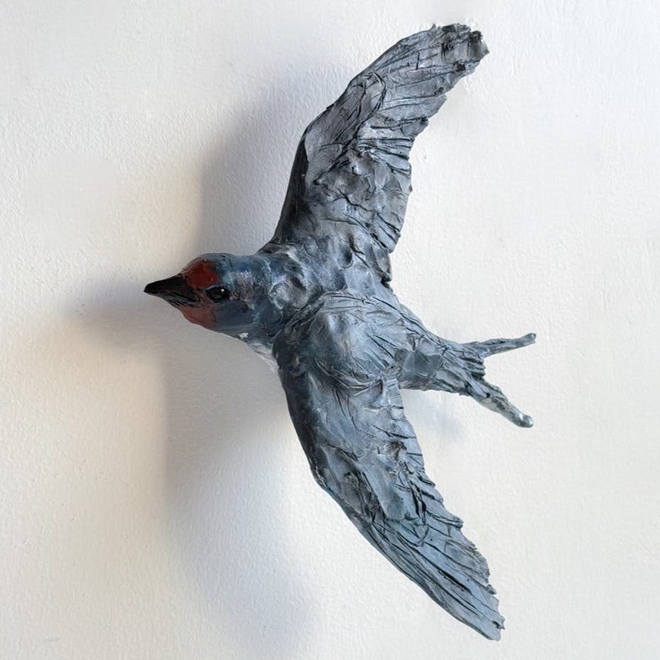 Flying relief -swallow- 1