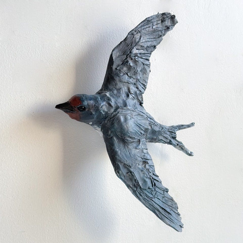 Flying relief -swallow- 1