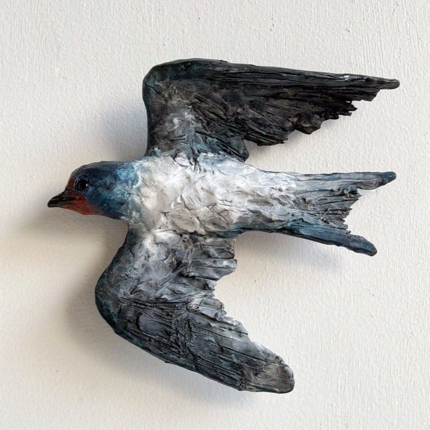 Flying relief -swallow- 2