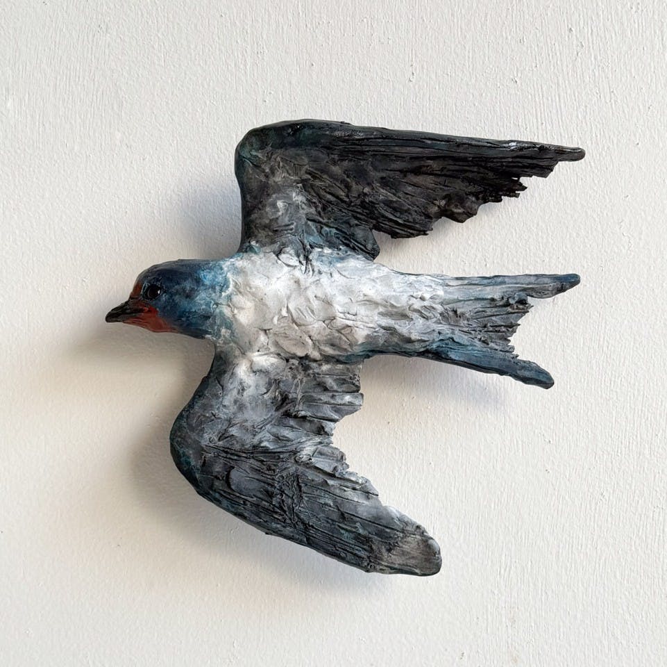 Flying relief -swallow- 2