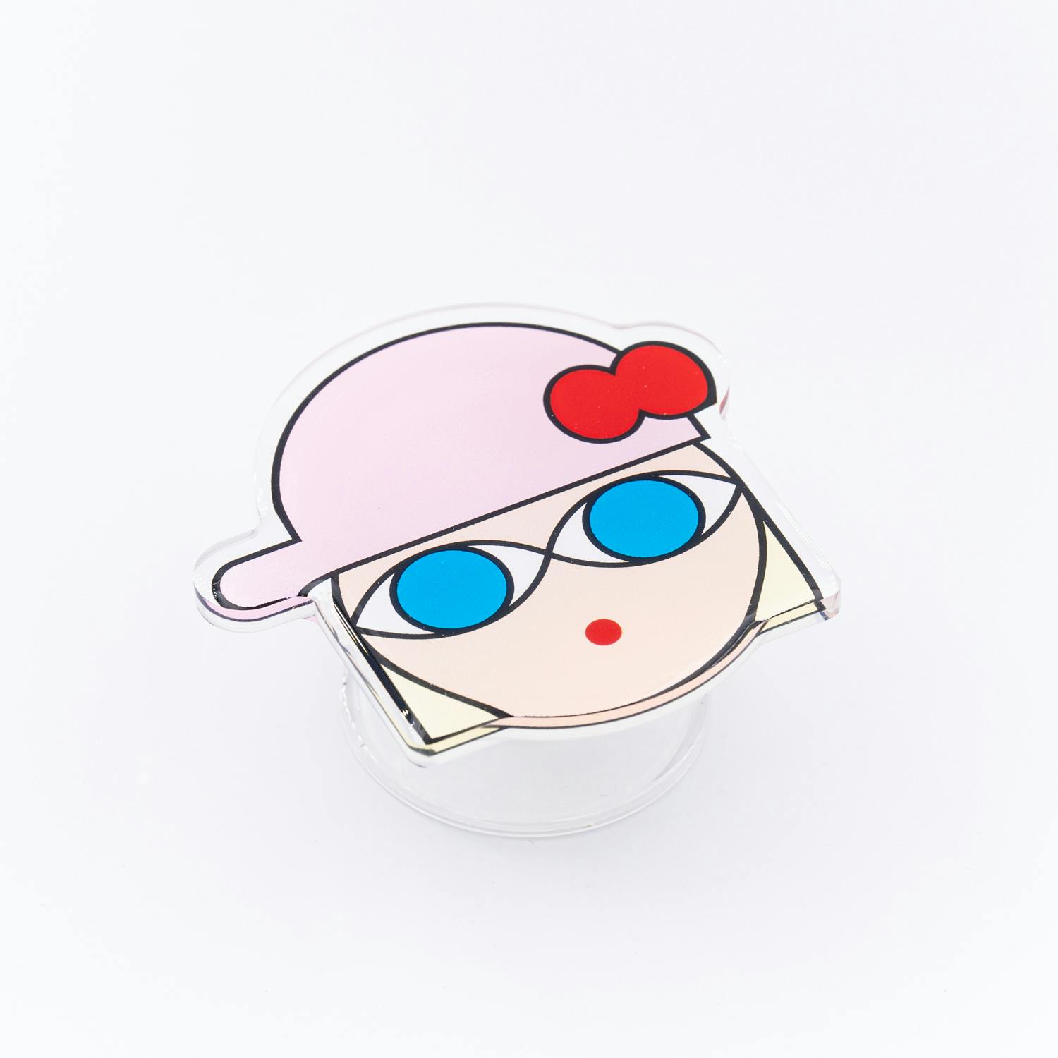 瓜生太郎　Taro Uryu　Smartphone Grip　PINK CAP_A