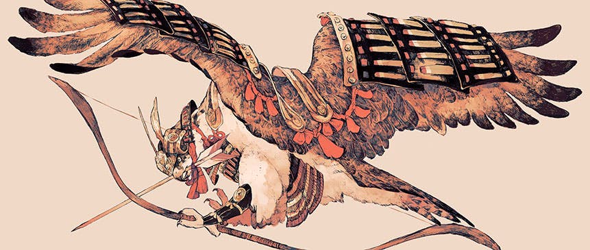 アクリルマウント作品『鎧鳥_ミサゴ』