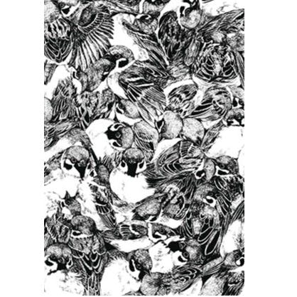 アクリルマウント作品『密_雀』