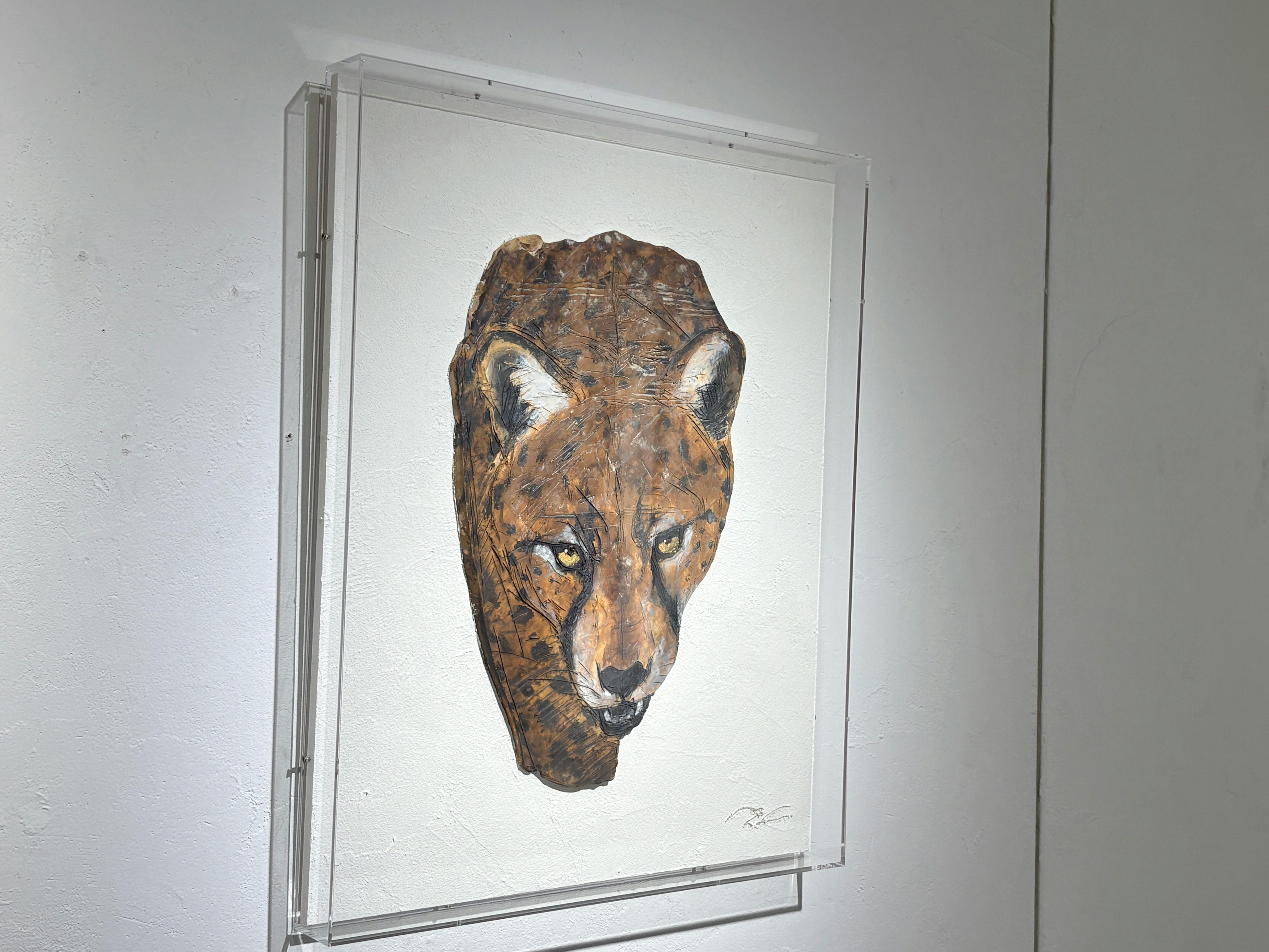 drawing relief - チーター -