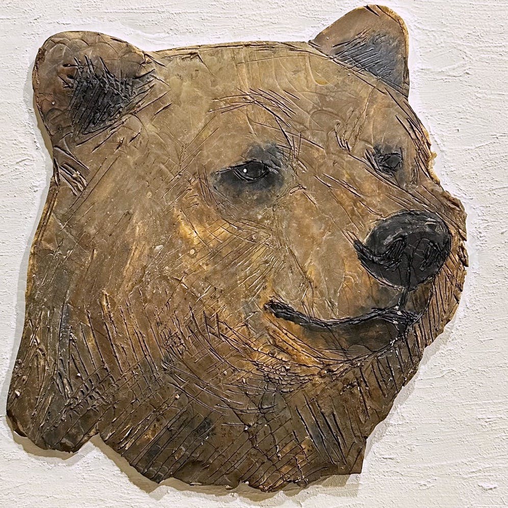drawingrelief -ヒグマ-