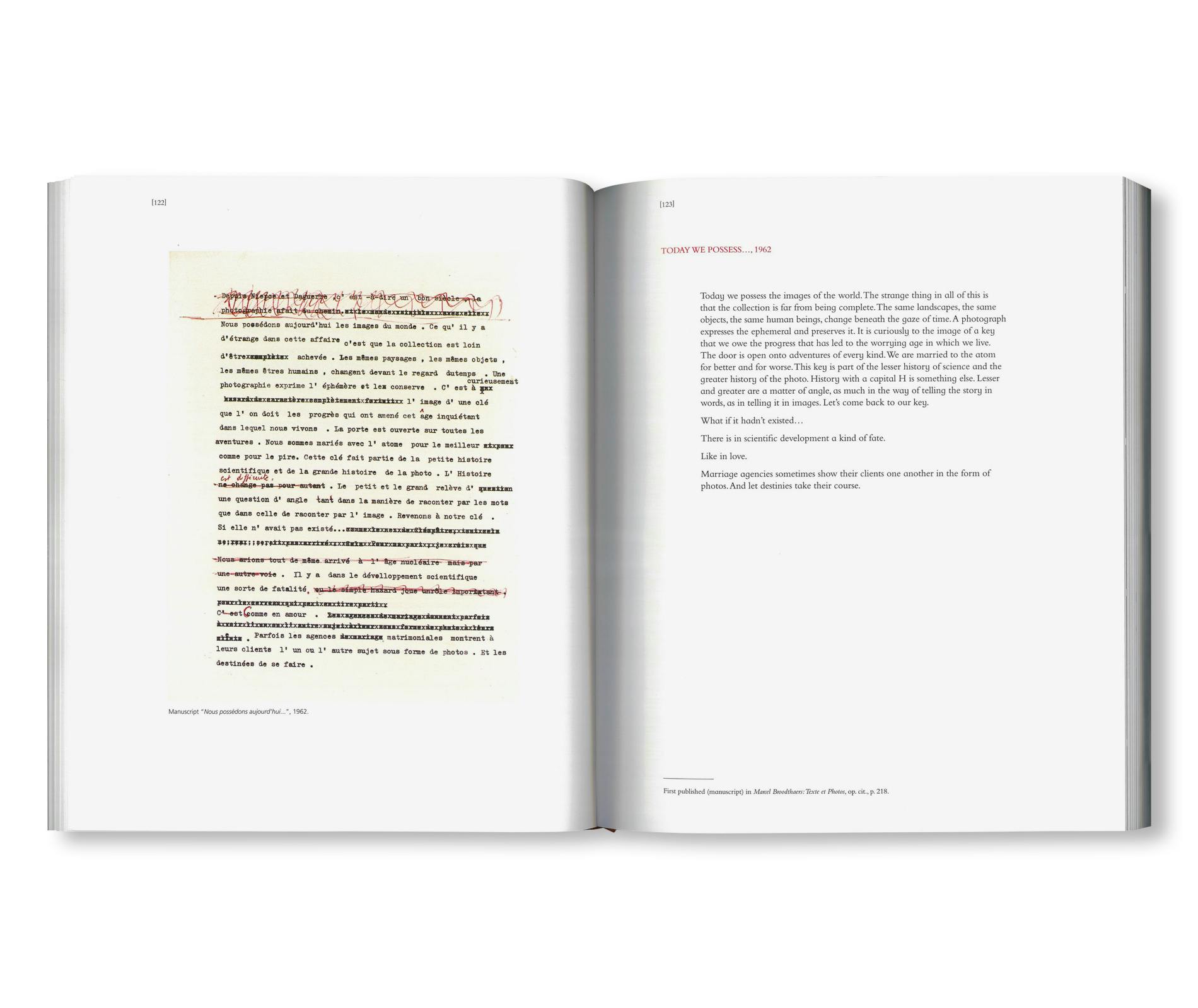 MARCEL BROODTHAERS: COLLECTED WRITINGS