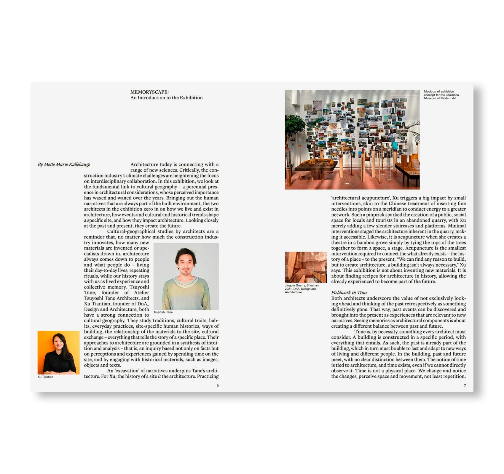 ARCHITECTURE CONNECTING - MEMORYSCAPES