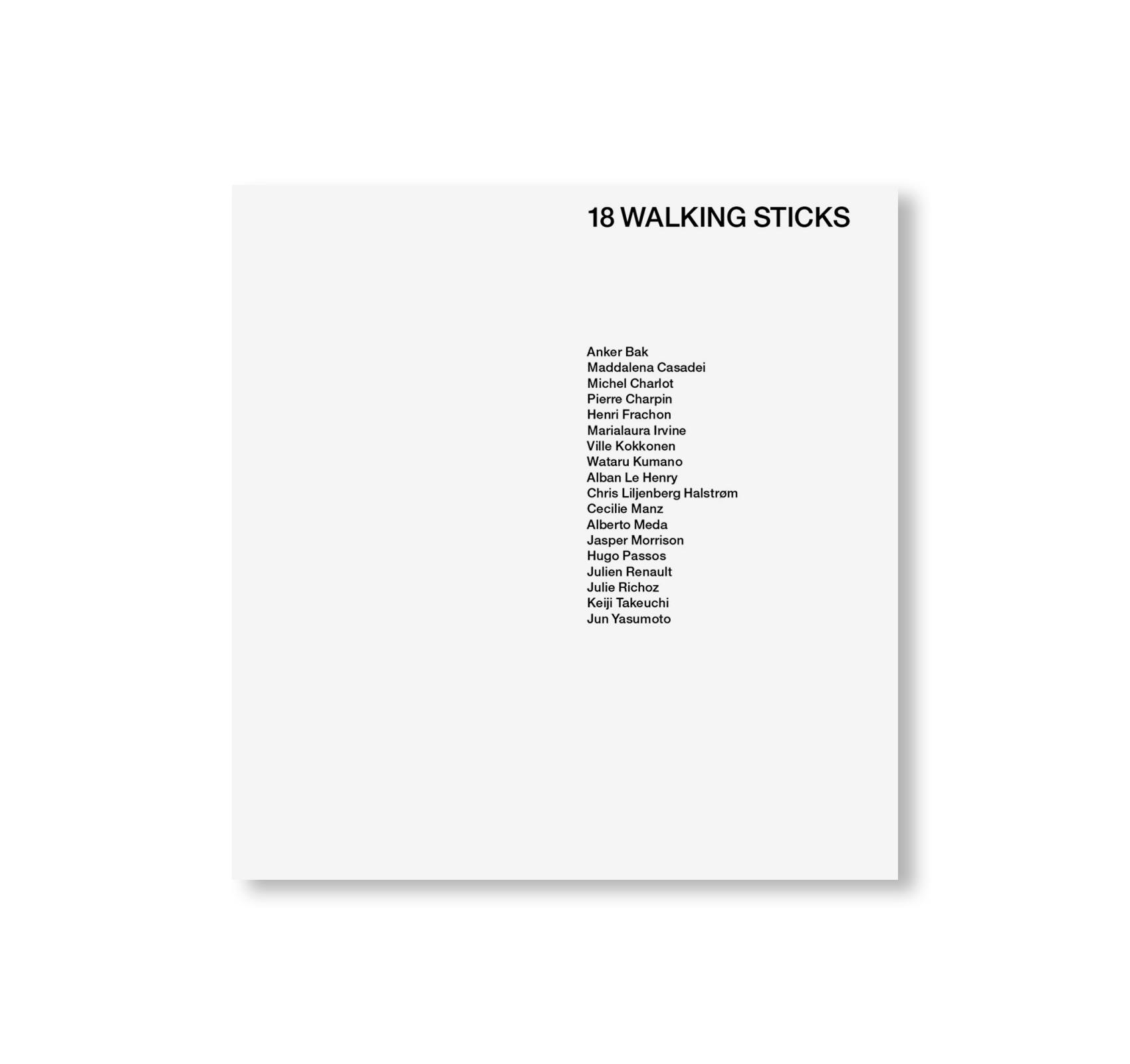 WALKING STICKS