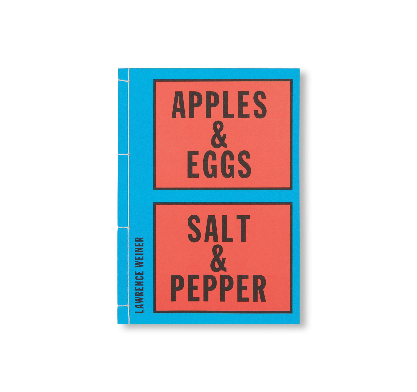 APPLES & EGGS, SALT & PEPPER / りんご＆たまご、しお＆こしょう