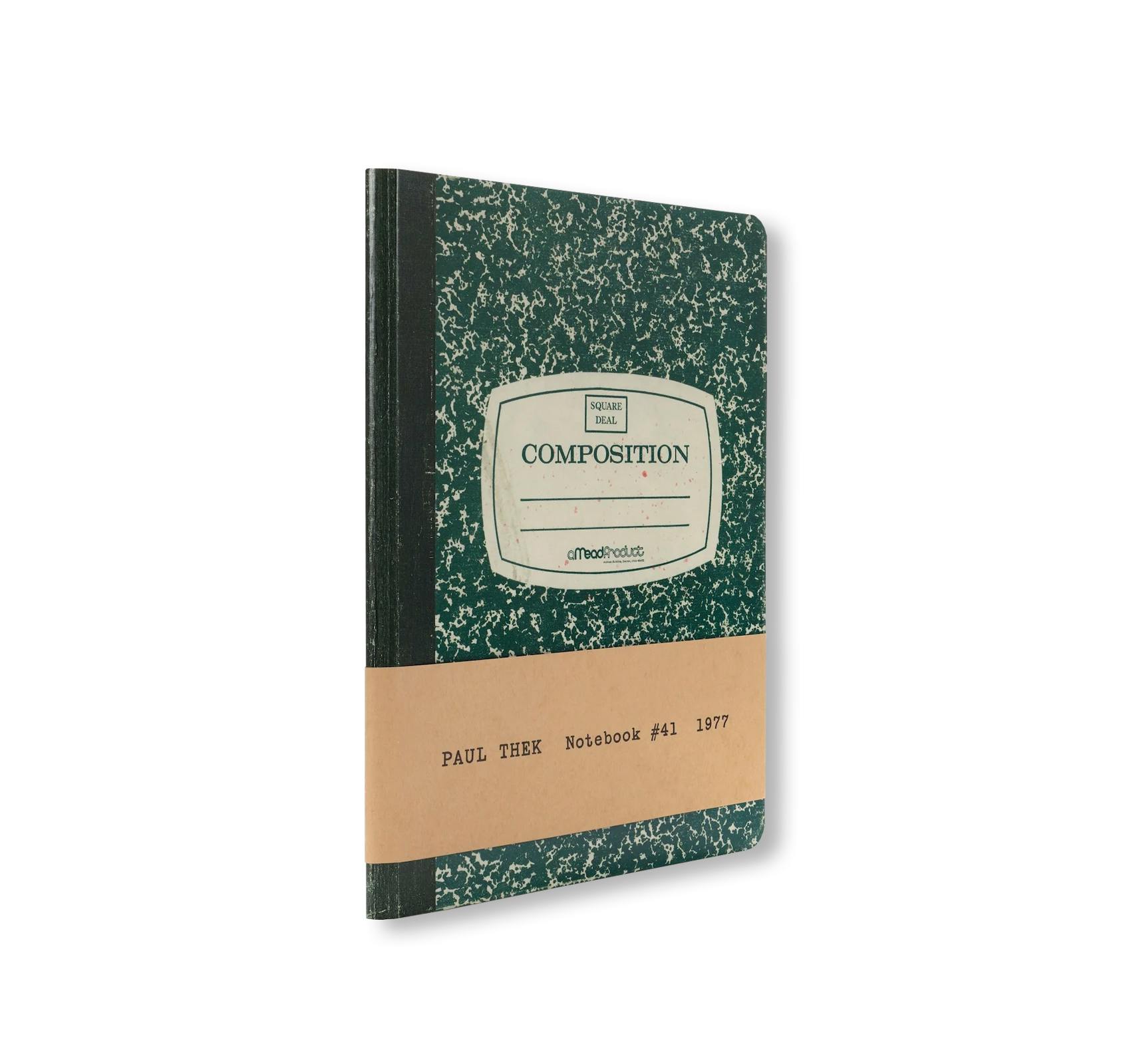 PAUL THEK: NOTEBOOK #41, 1977