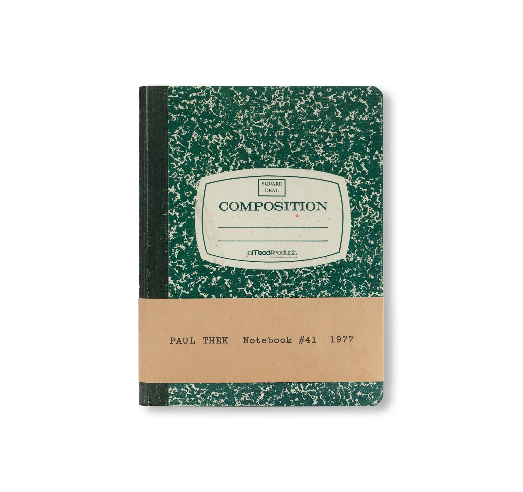 PAUL THEK: NOTEBOOK #41, 1977