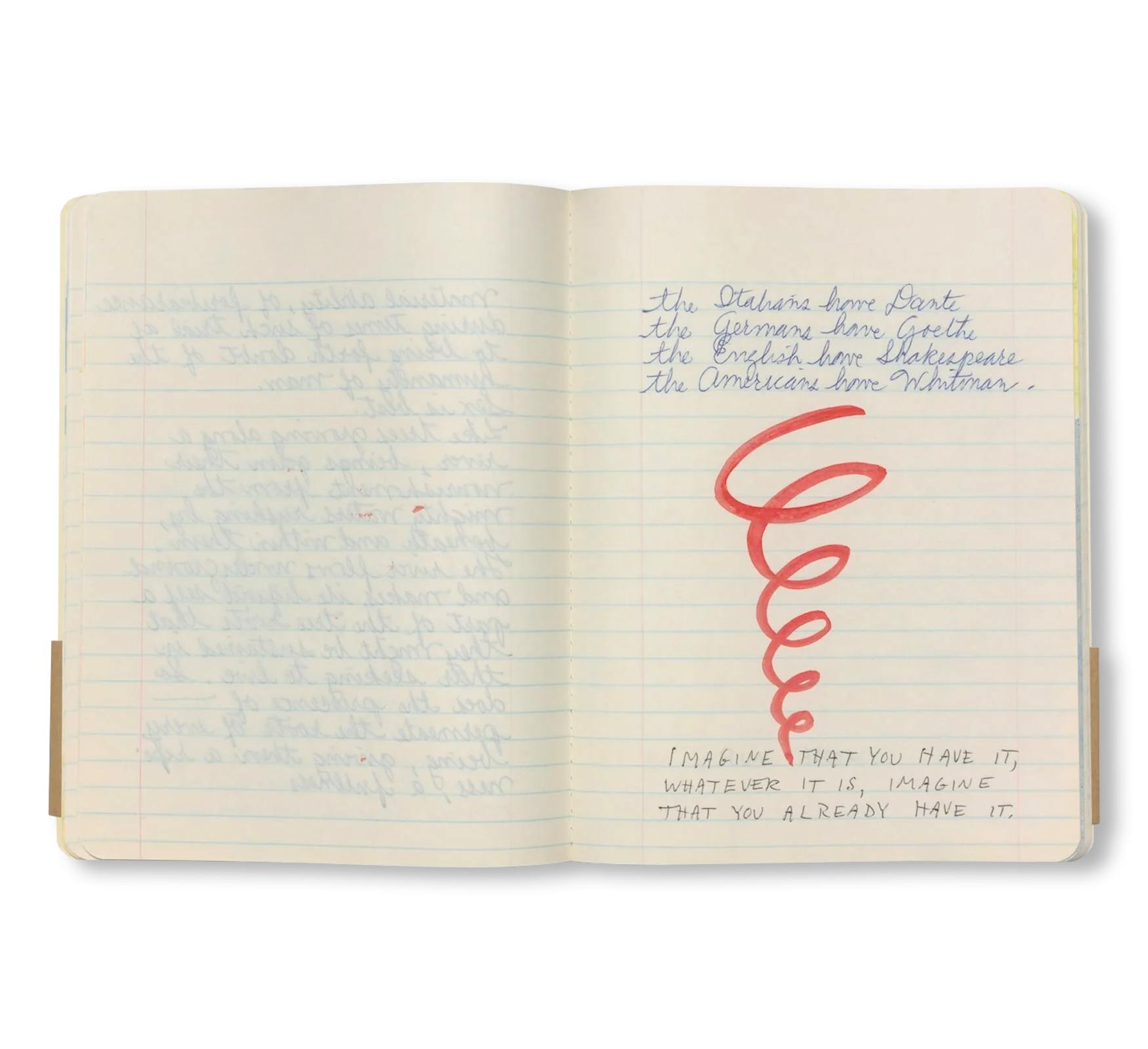 PAUL THEK: NOTEBOOK #41, 1977