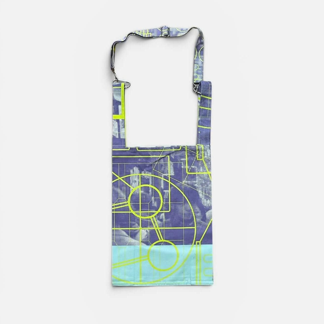 2 näkö 2 ウェイバッグChina Town #Purple&Yellow