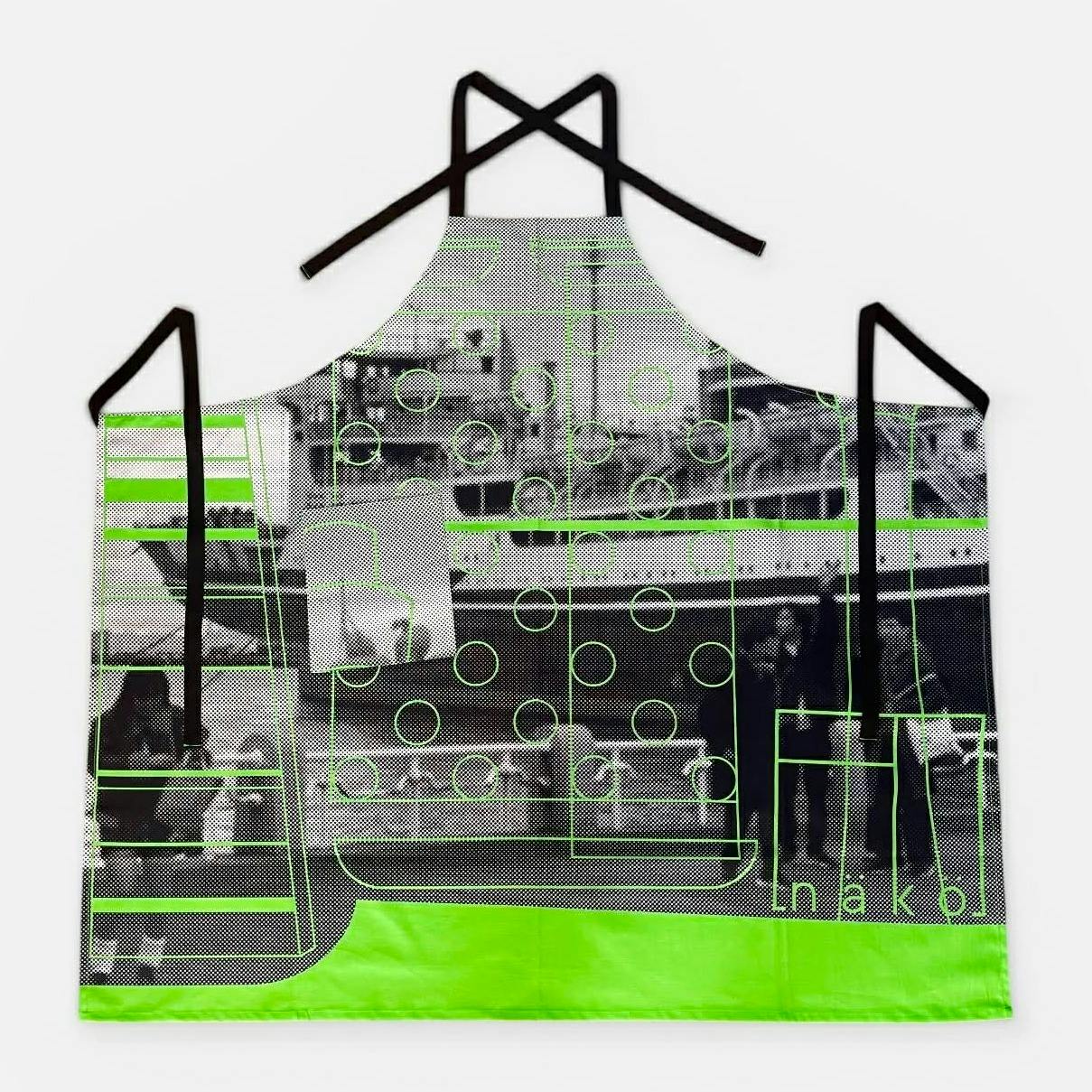 10 näkö エプロン  PORT #Green