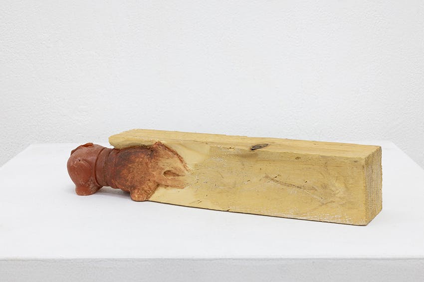 なおす・代用・合体「茶色い動物／木材」2024