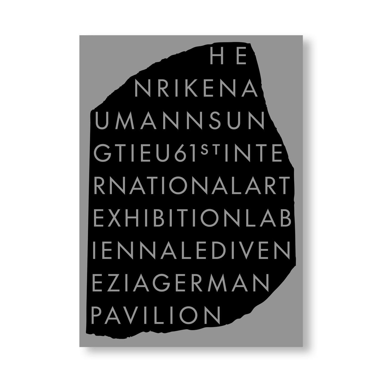 THE RUIN. THE GERMAN CONTRIBUTION TO THE 61ST VENICE BIENNALE