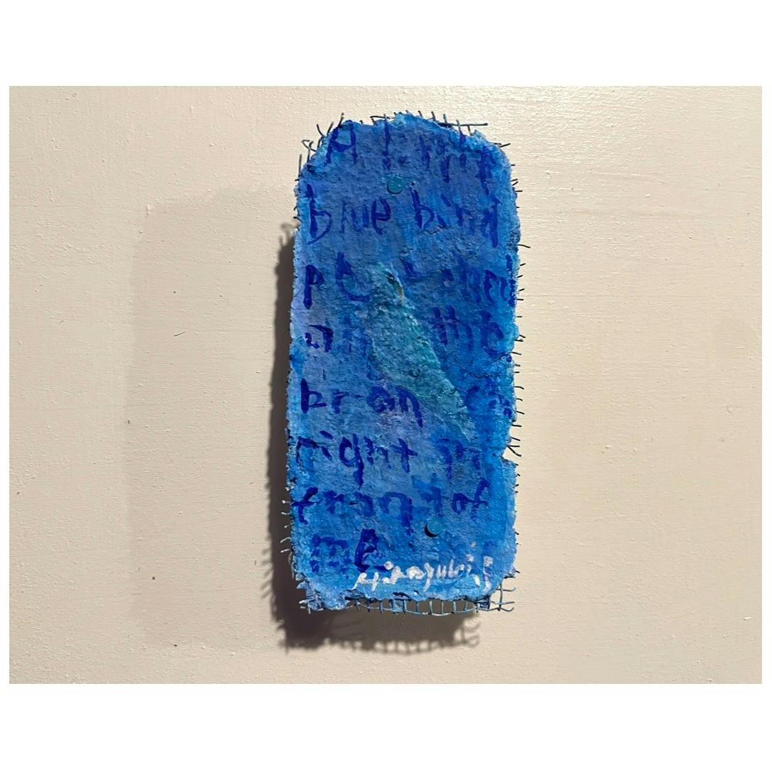 102　little blue bird
