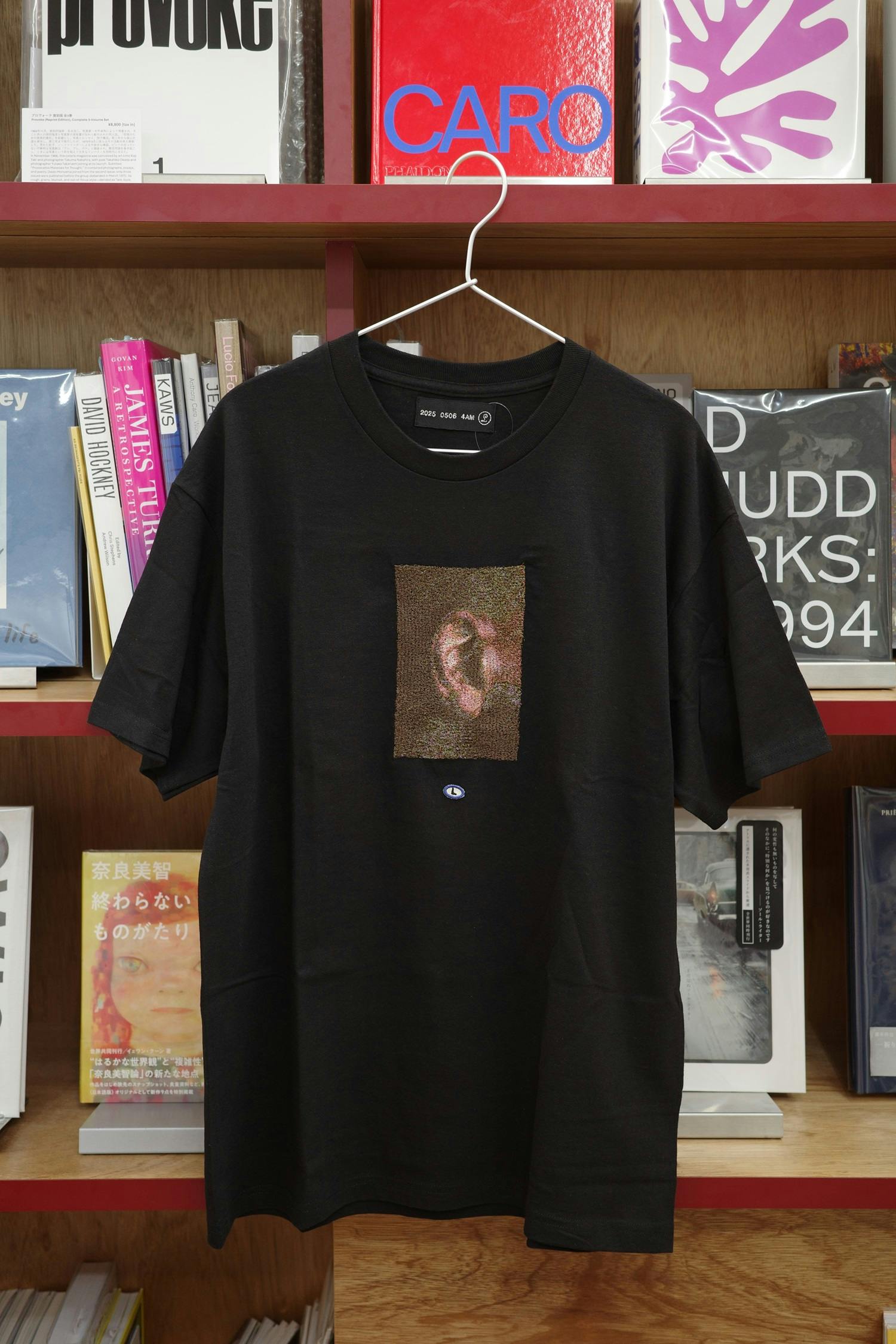 size-L 心の耳／hEARt Tee - 10color  black
