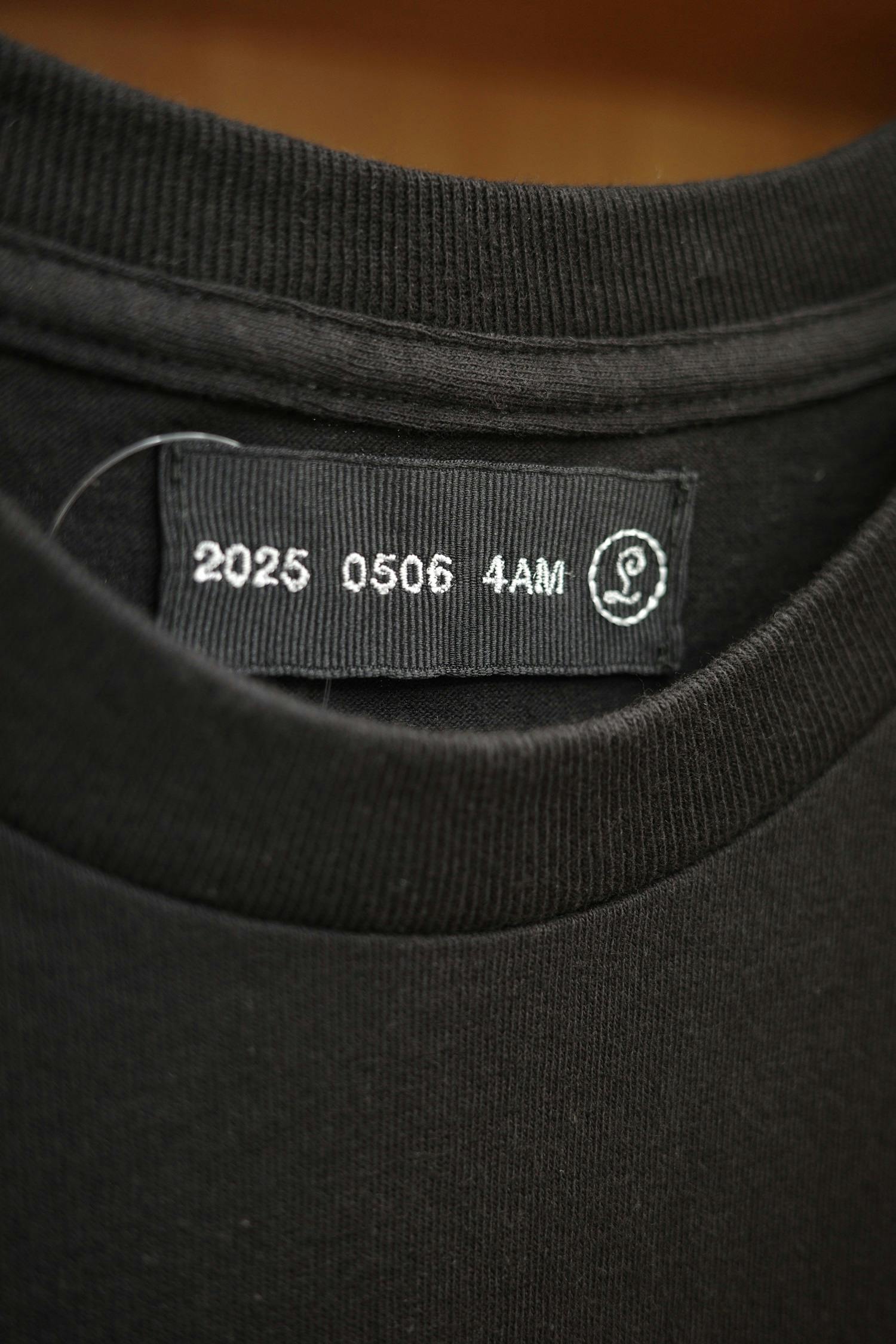 size-L 心の耳／hEARt Tee - 10color  black