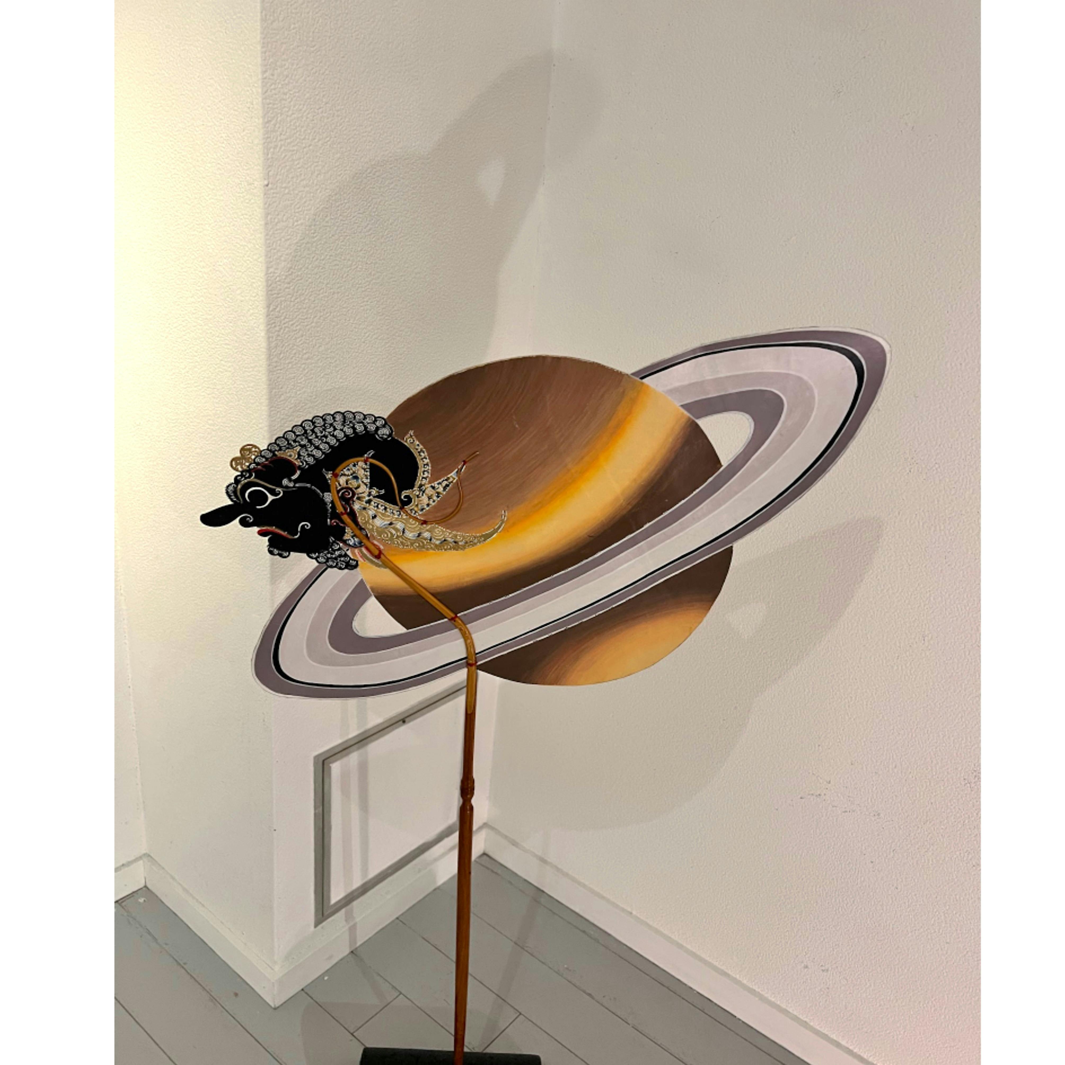 天体のワヤンー土星