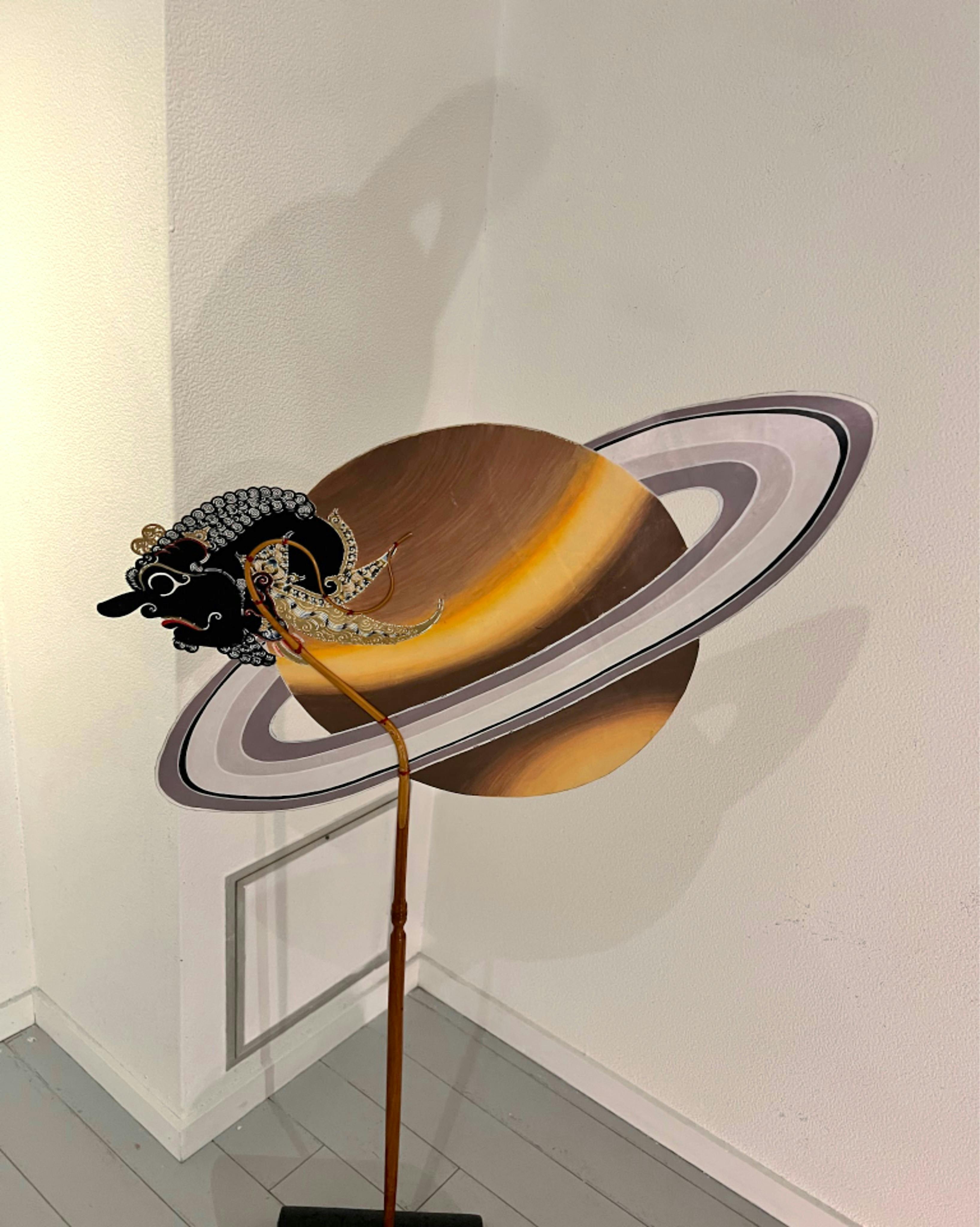 天体のワヤンー土星