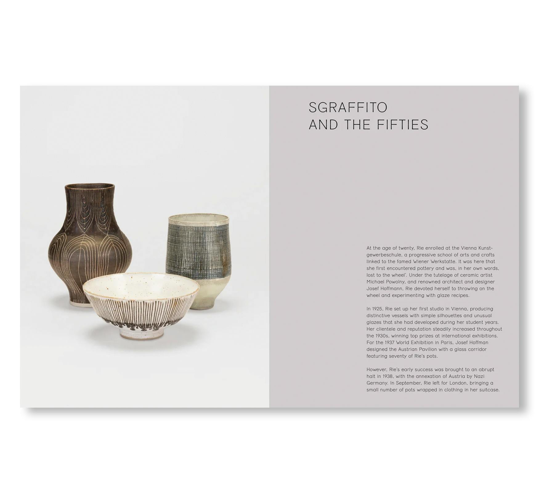 LUCIE RIE: THE ADVENTURE OF POTTERY
