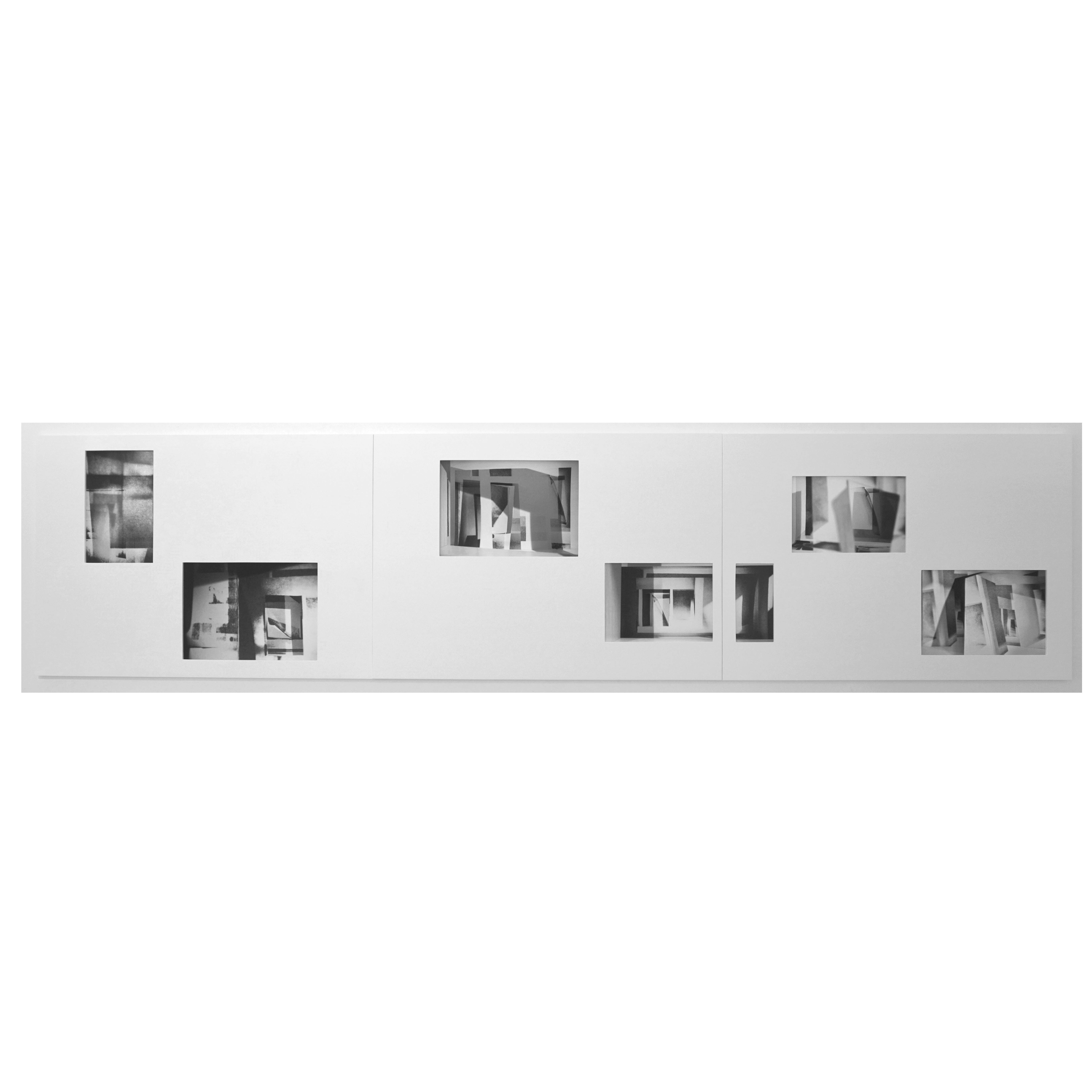 Shadows and Spaces (Re)appearing I, II, III