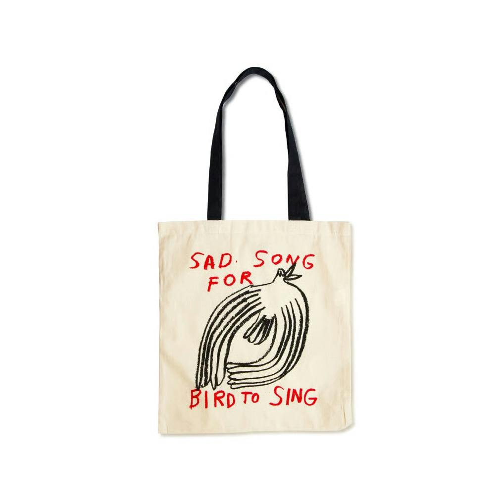 Nathaniel Russell × Pacifica Collectives "SAD SONG FOR BIRD TO SING" Tote Bag