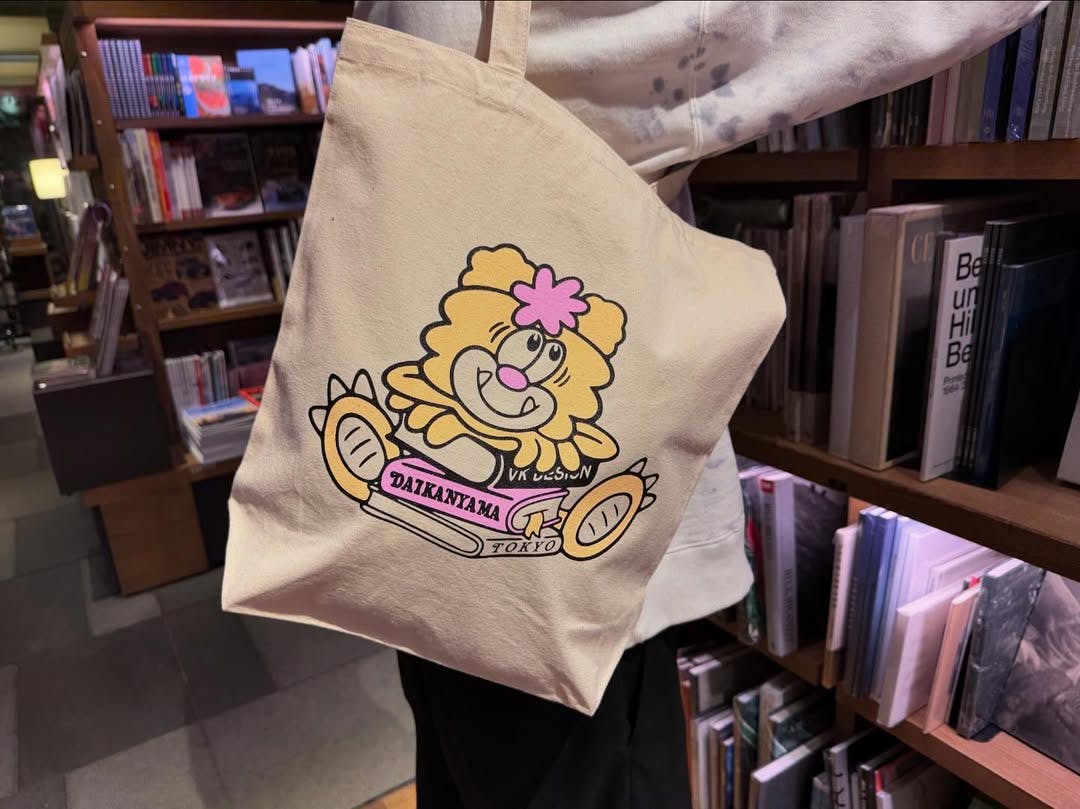 代官山蔦屋書店VERDYコラボトートバッグ オレンジ