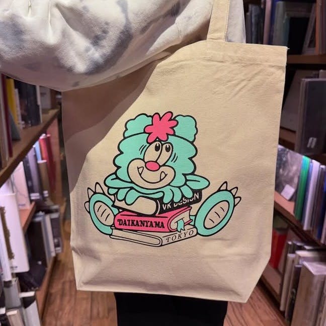 代官山蔦屋書店VERDYコラボトートバッグ ブルー