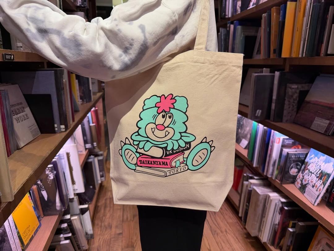 代官山蔦屋書店VERDYコラボトートバッグ ブルー