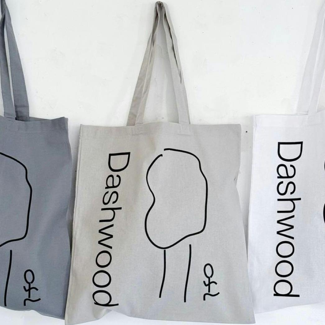 Dash wood books Tote Bag by Masanao Hirayama ライトグレー