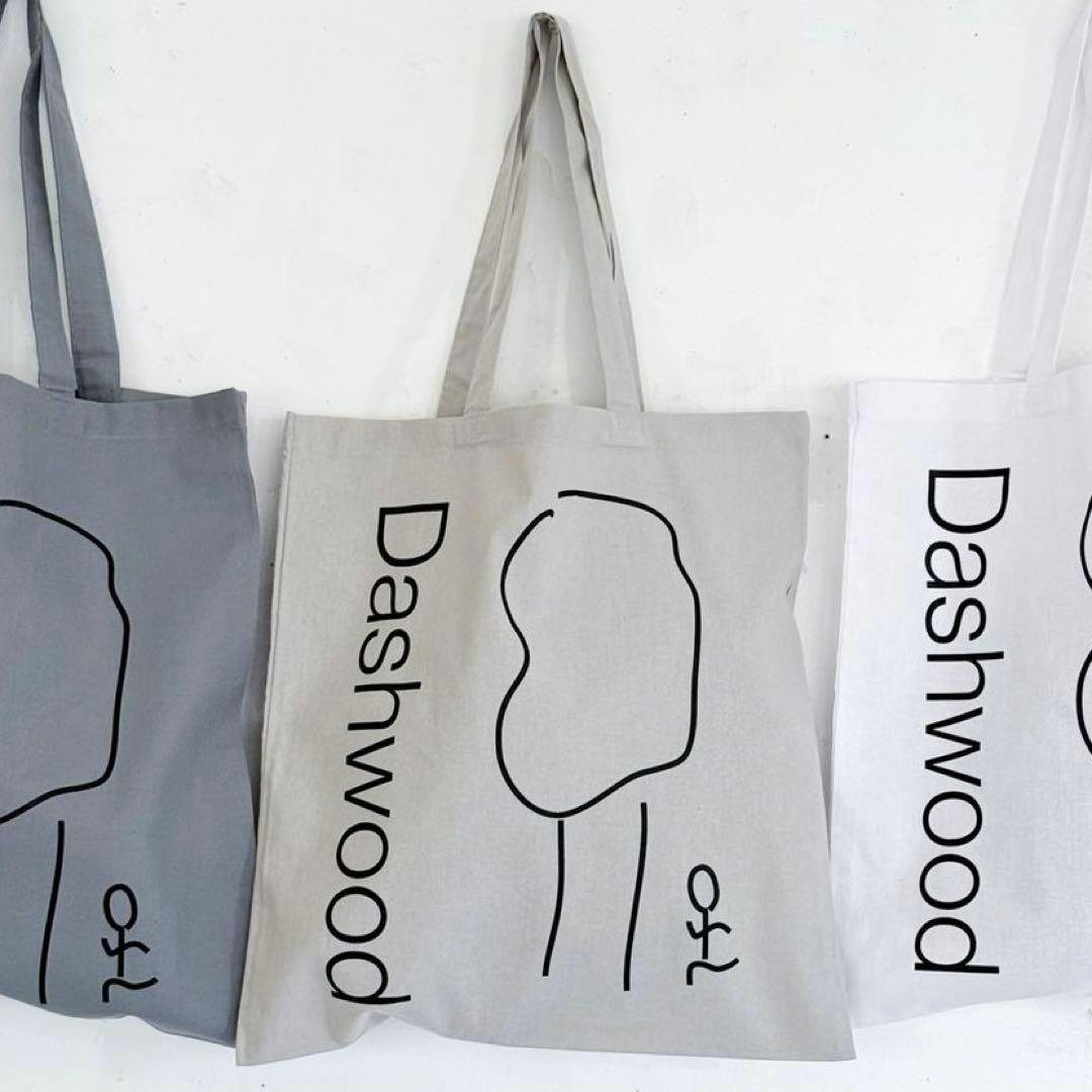 Dash wood books Tote Bag by Masanao Hirayama ライトグレー