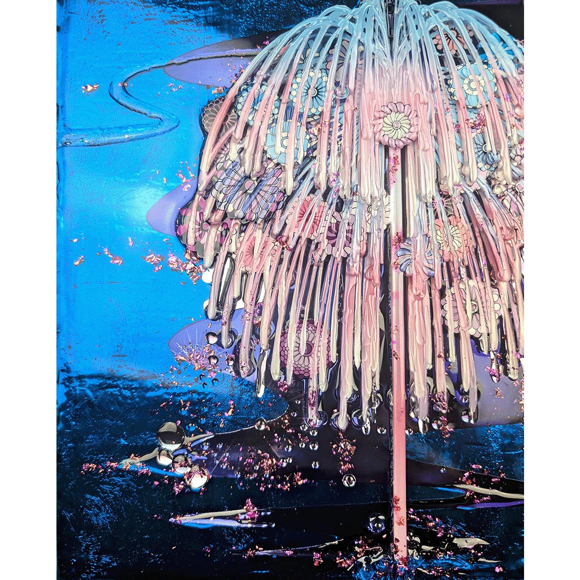 Fireworks #01 BLUE and PINK