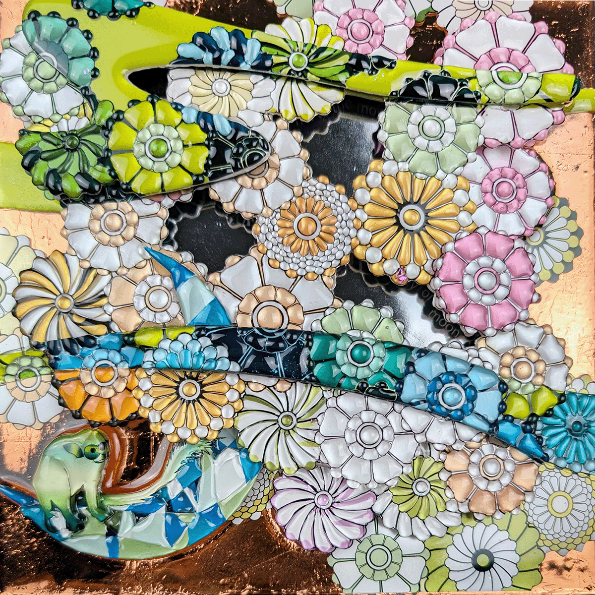 Behind the Flower on COPPER