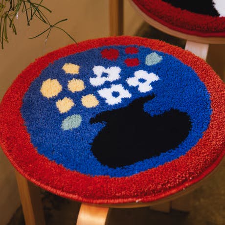 TOMOE MIYAZAKI ChairRug (椅子敷き)