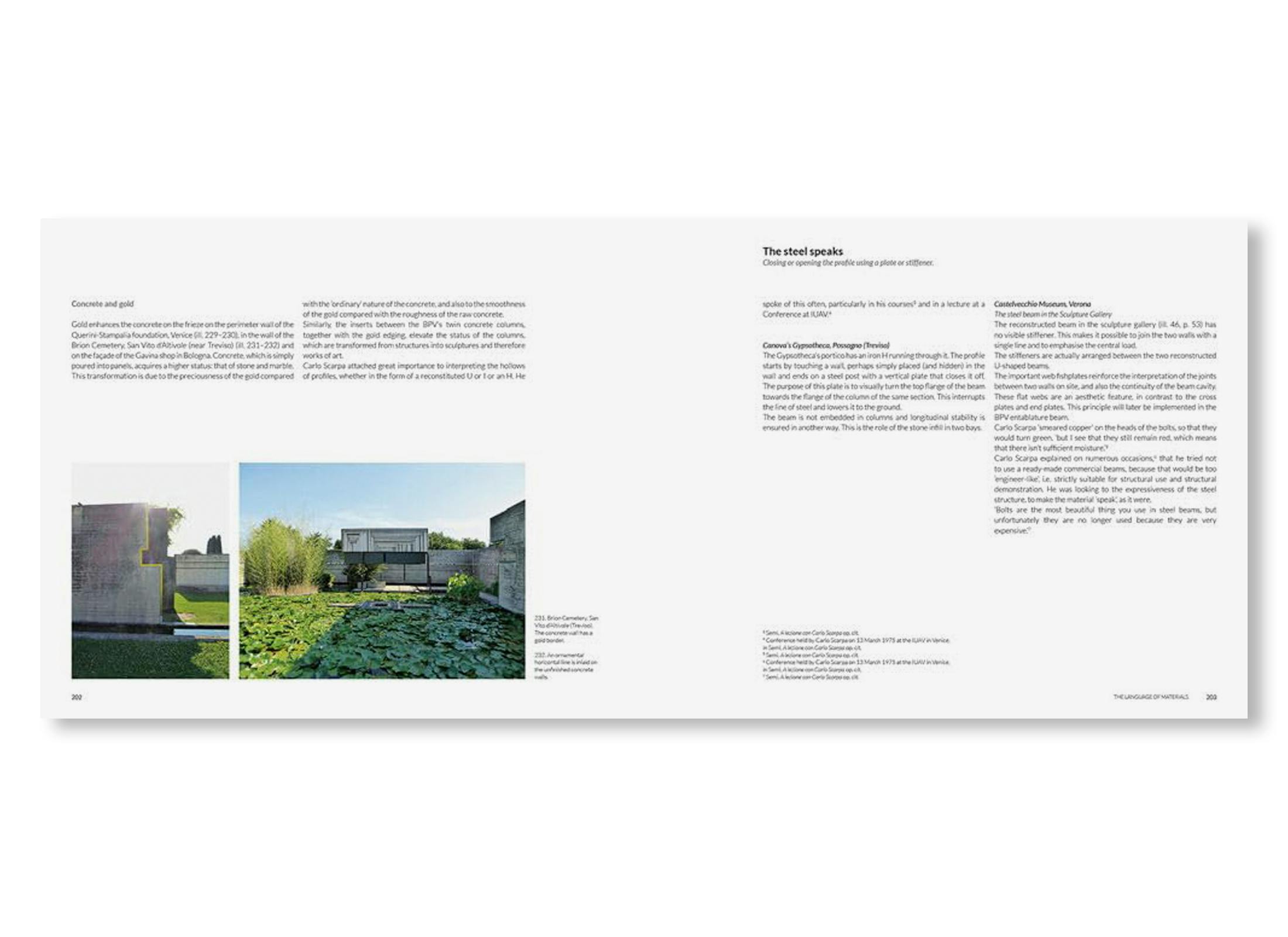 CARLO SCARPA: THE MESSAGE OF THE STRUCTURE