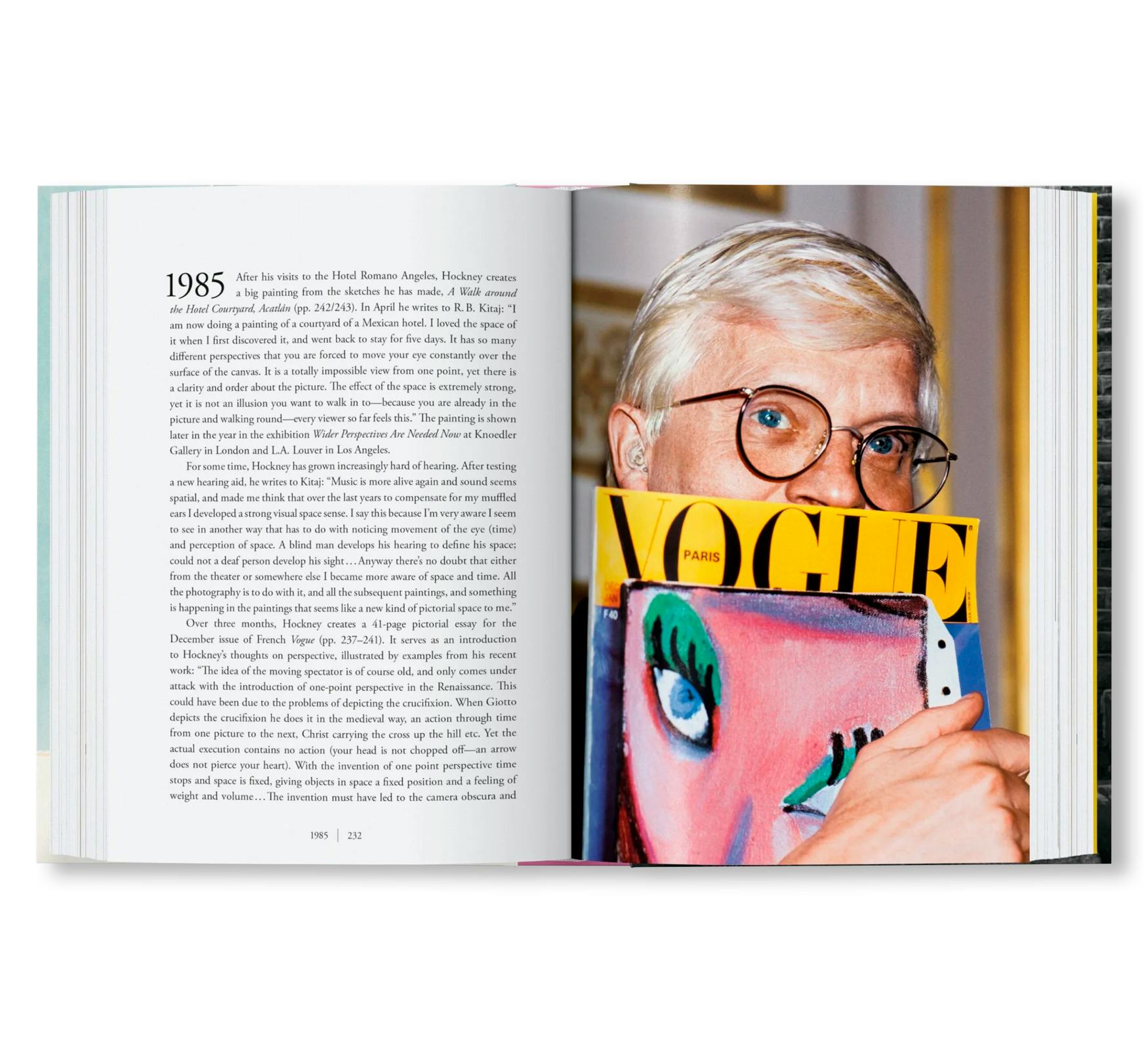 DAVID HOCKNEY. A CHRONOLOGY. 45TH ED.