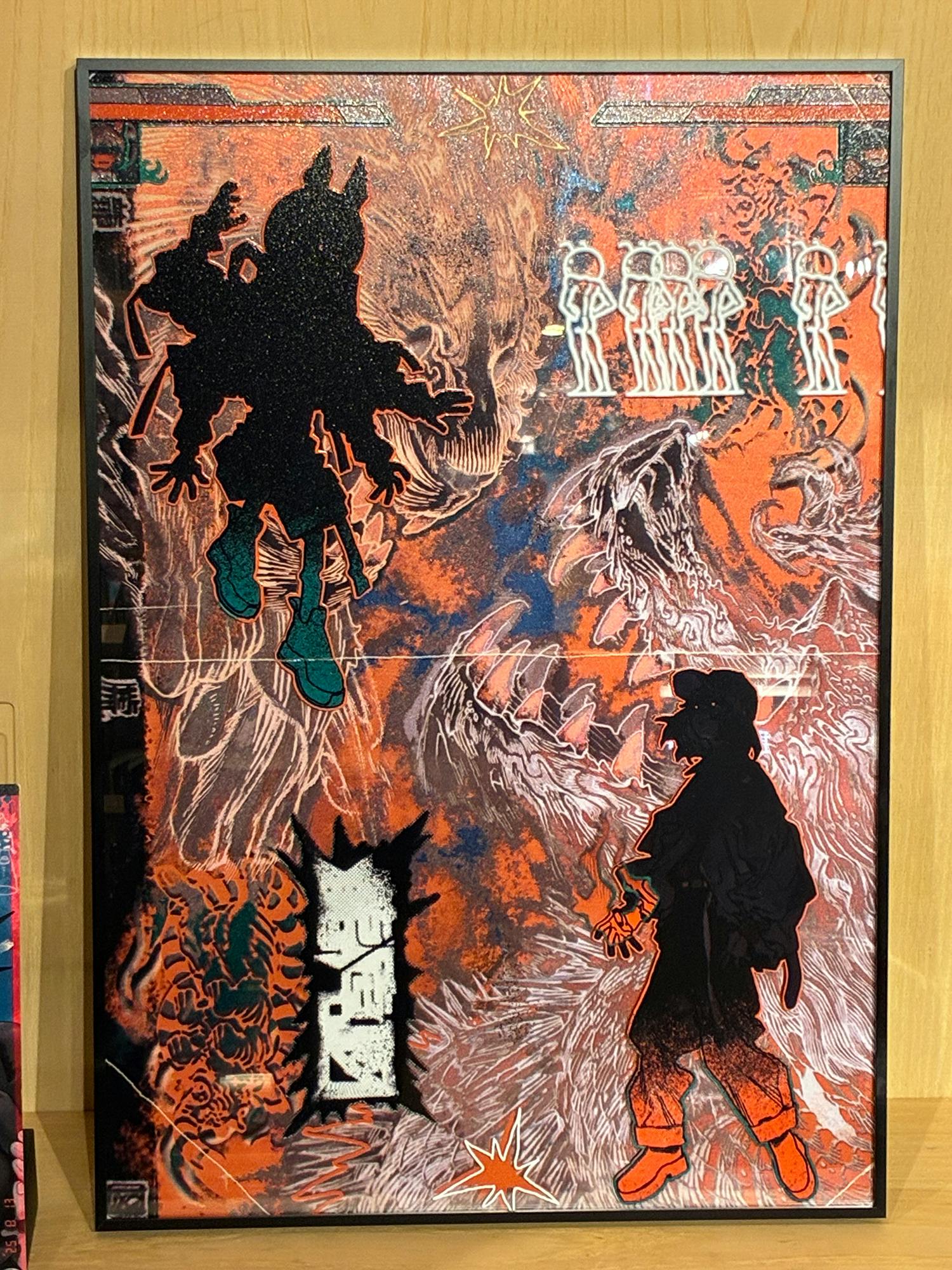 【直筆サイン入り】特殊印刷額装複製原画  #2