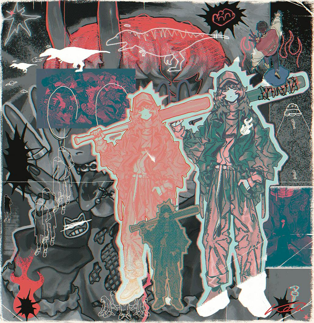 【直筆サイン入り】特殊印刷額装複製原画  #5