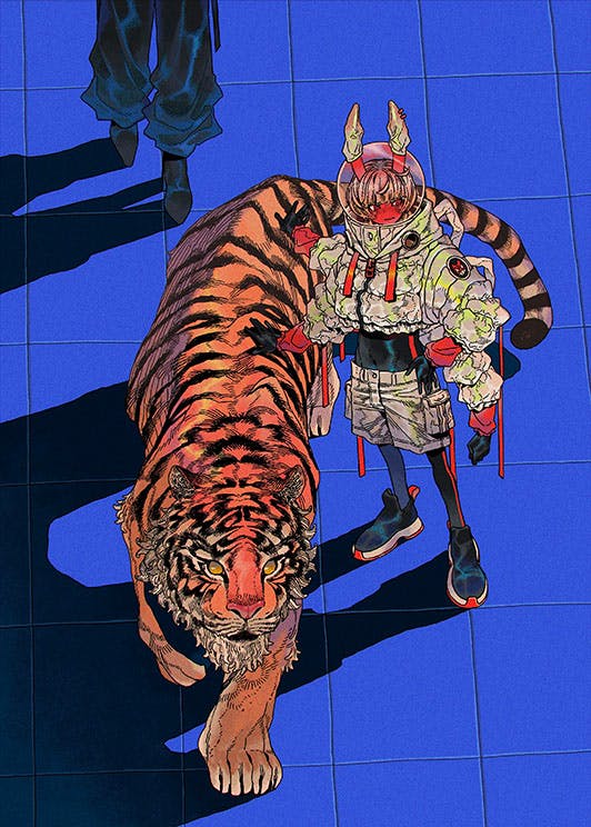 【直筆サイン入り】特殊印刷額装複製原画  #17
