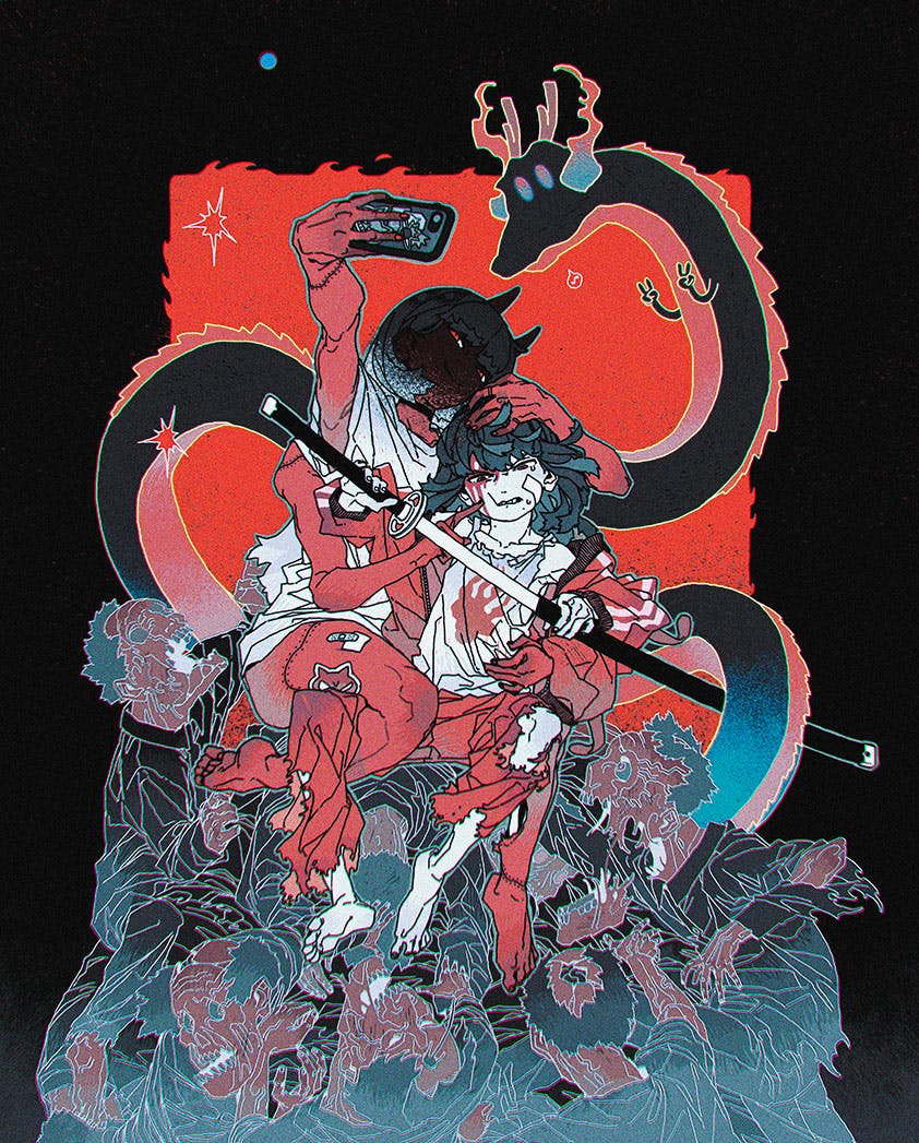 【直筆サイン入り】特殊印刷額装複製原画  #20