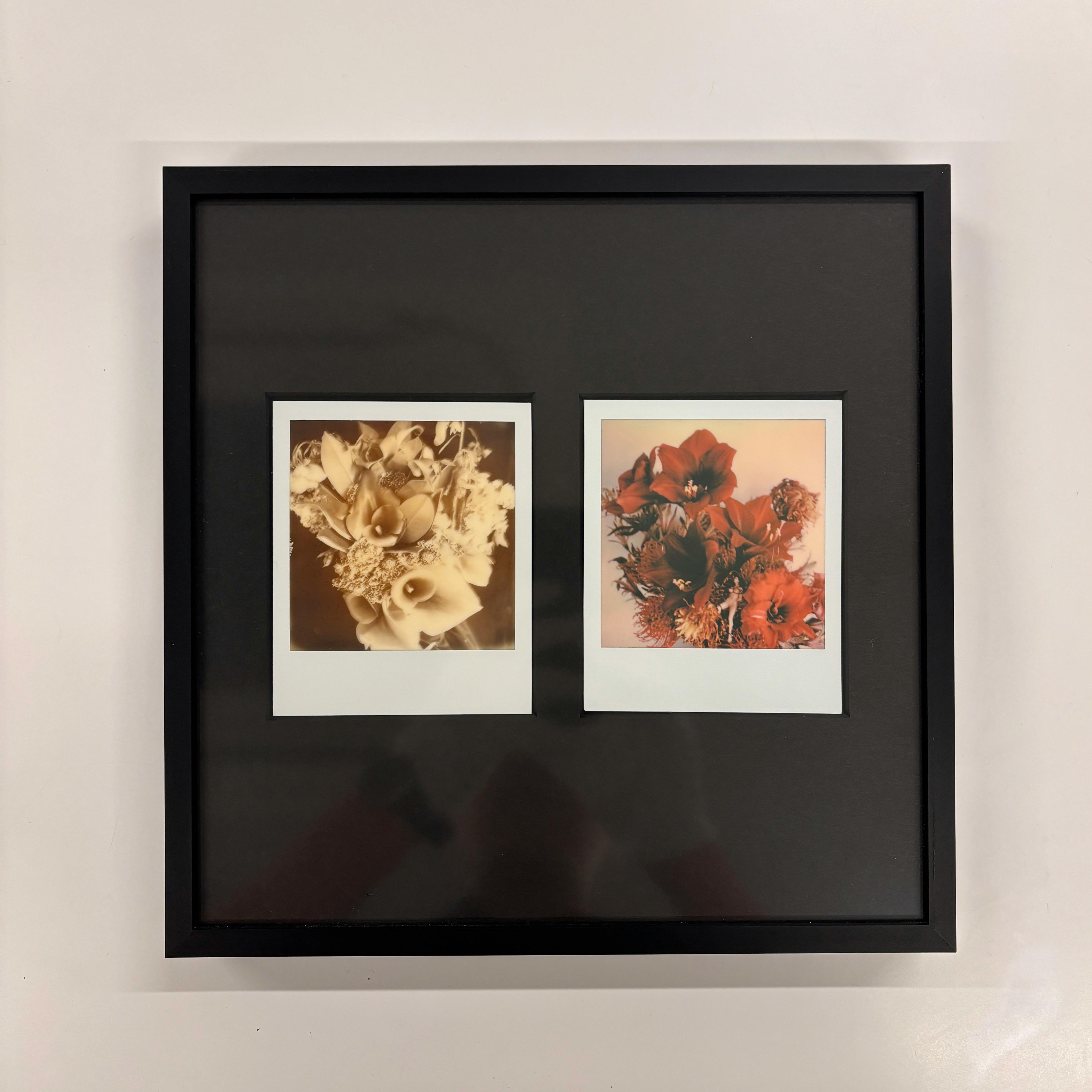 【荒木経惟/額装2枚組・サイン入り】Polaroid No.6