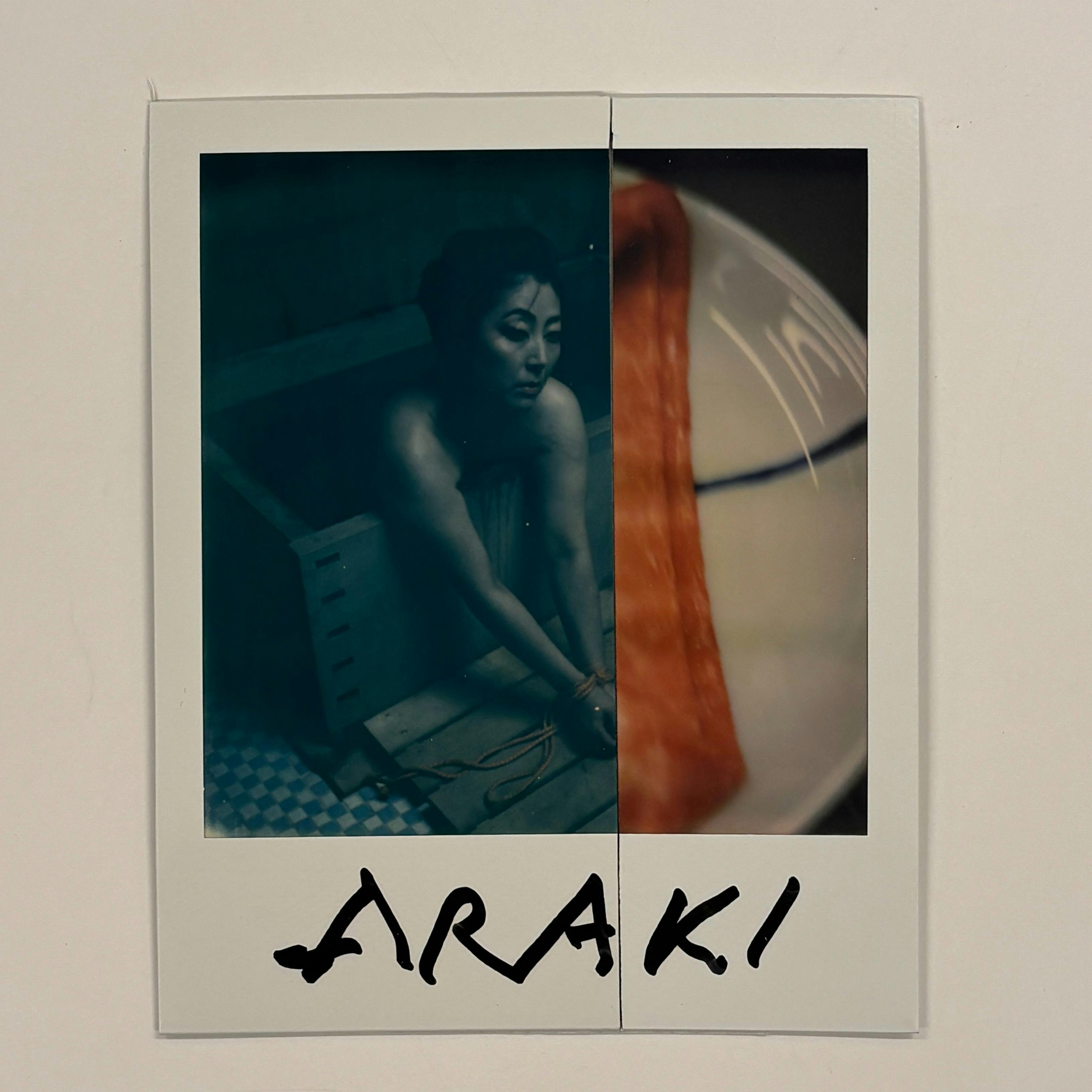 【荒木経惟/サイン入り】Polaroid collage