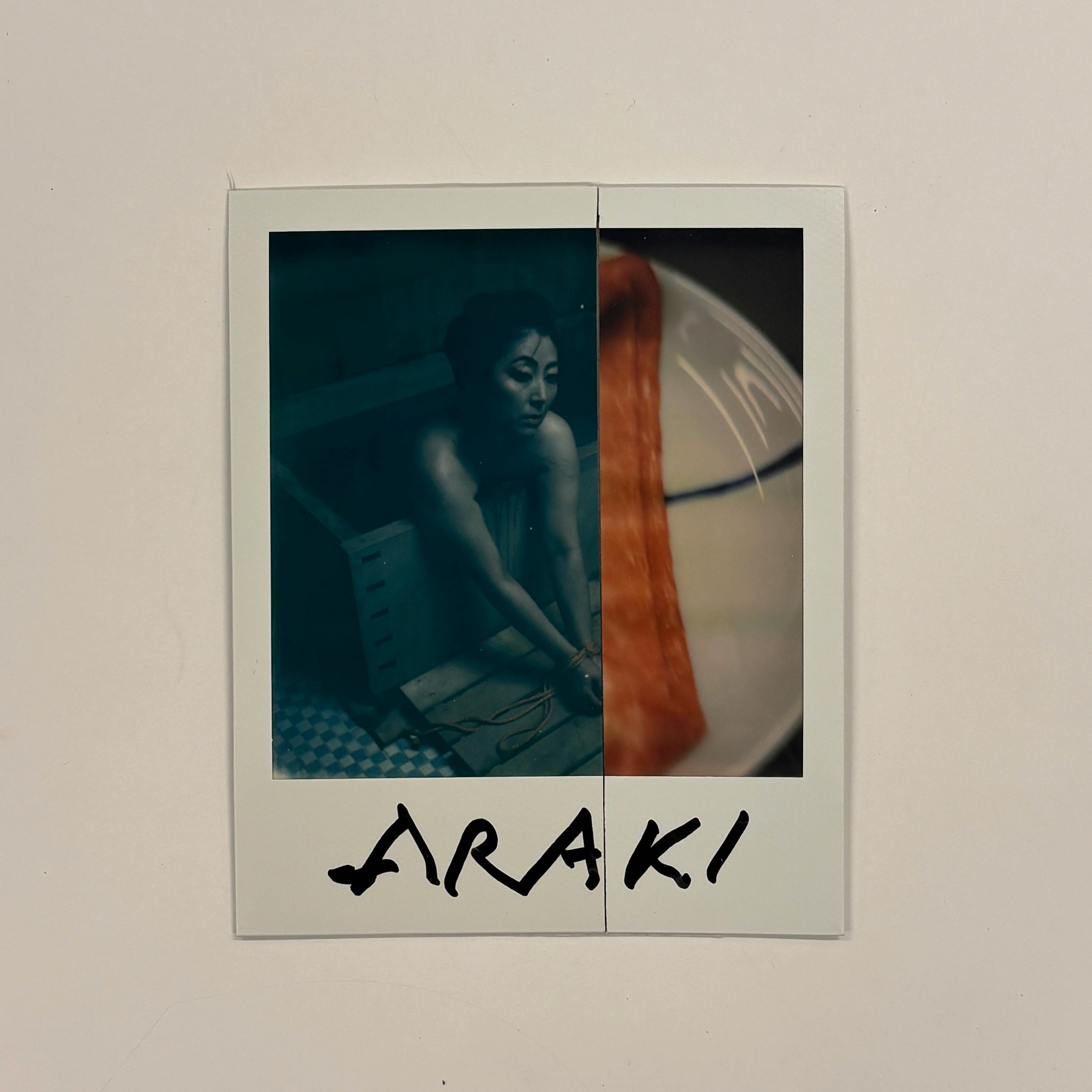 【荒木経惟/サイン入り】Polaroid collage