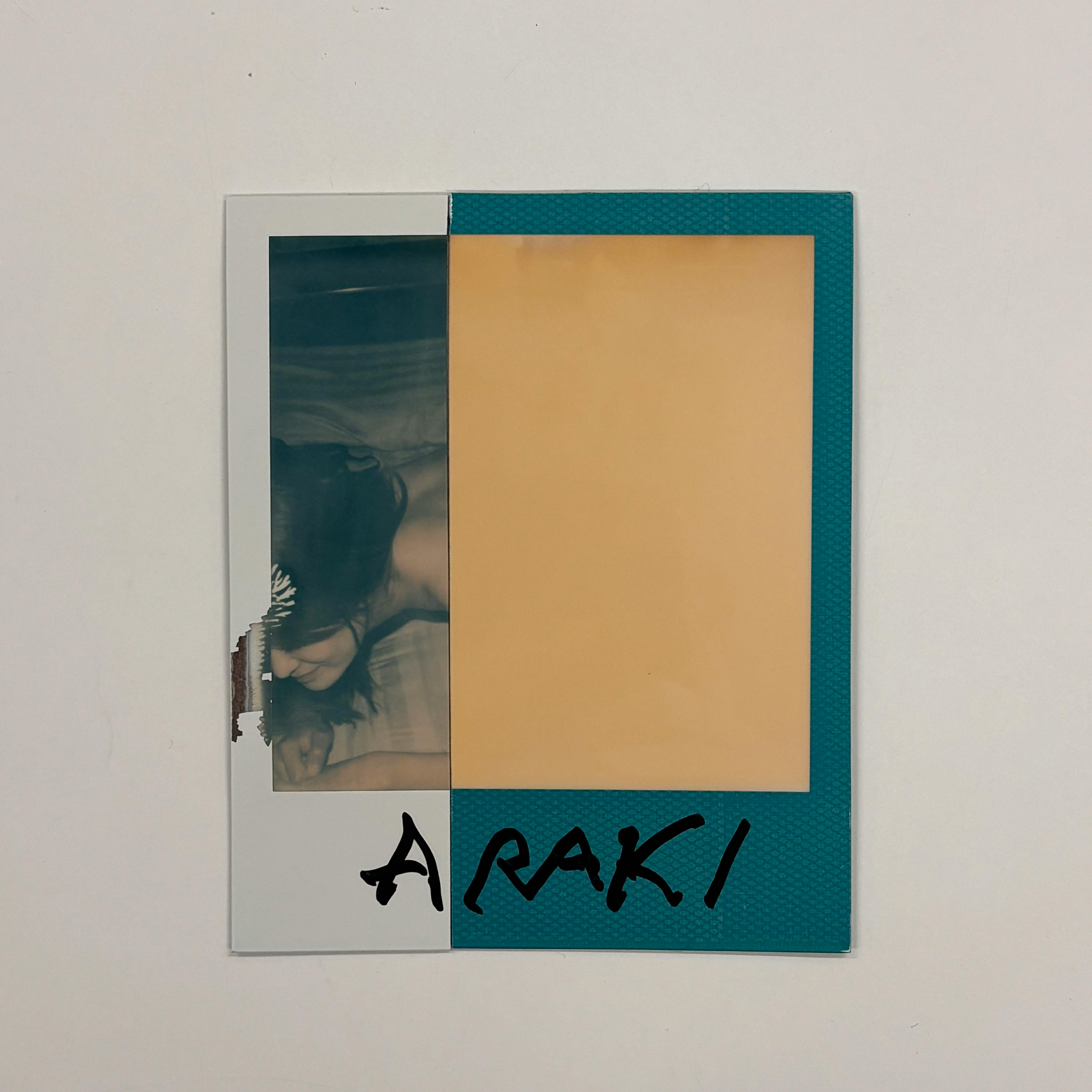 【荒木経惟/サイン入り】Polaroid collage