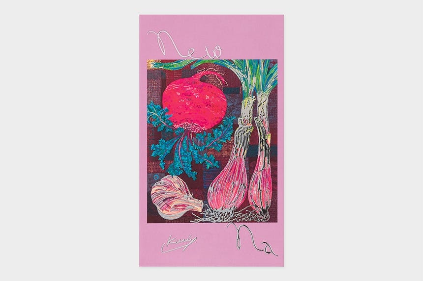 「根と菜」 ポストカード