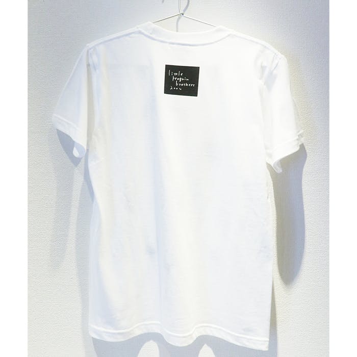 山本麻友香 Tシャツ(白) Mサイズ ”little penguin brothers" /Mayuka Yamamoto original T-shirt(white) MSsize ”little penguin brothers"”